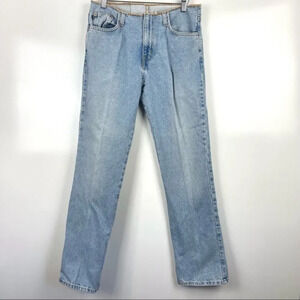 Vintage 90's Express Bleus Light Wash Straight Leg Jeans One Pocket Size 5/6